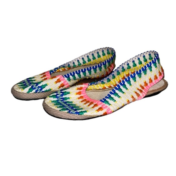 The Children’s Place Boho Textile Flat Mules - Girl’s Size 2.5 - Picture 10 of 10